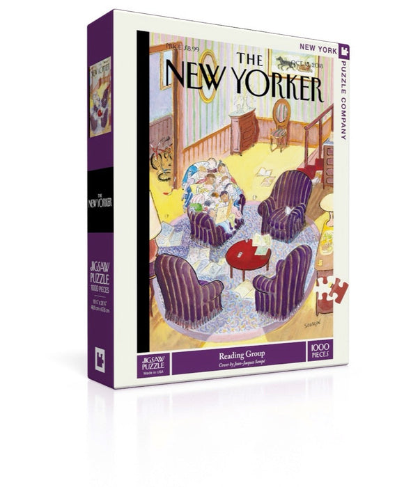 New York Puzzle Company Reading Group, 1000 Piece Jigsaw Puzzle