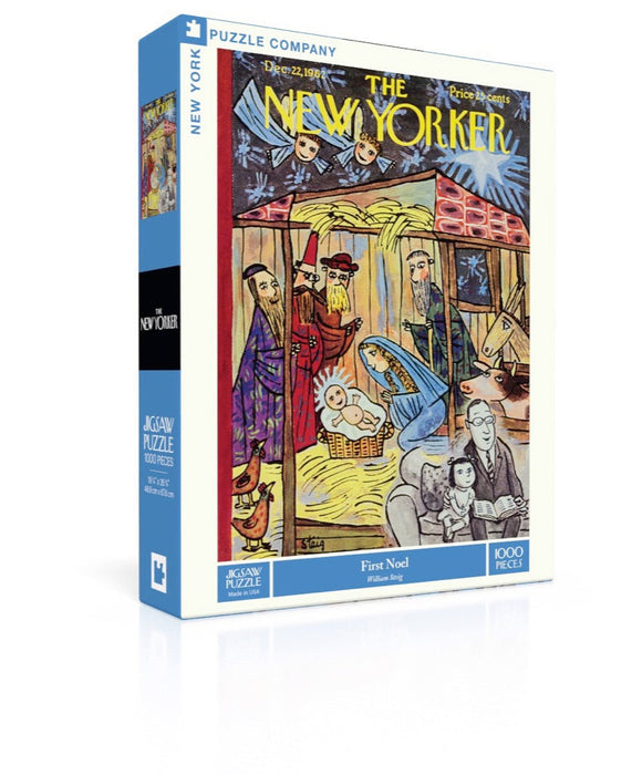 New York Puzzle Company First Noel, 1000 Piece Jigsaw Puzzle
