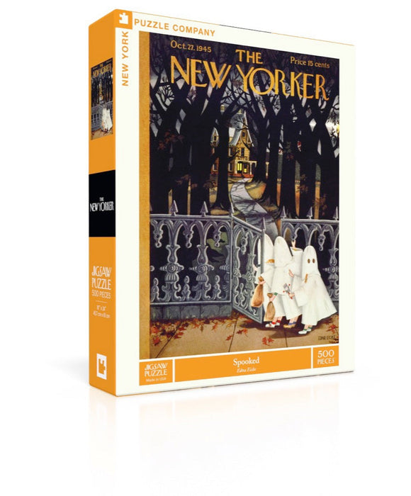 New York Puzzle Company Spooked, 500 Piece Jigsaw Puzzle