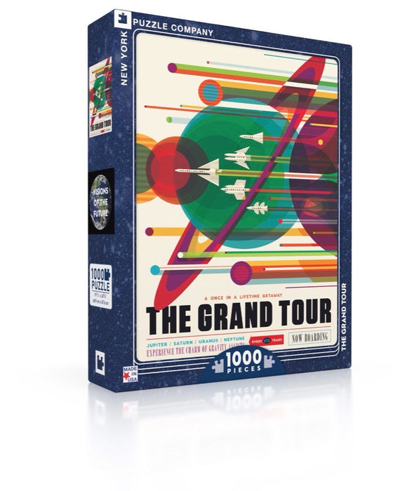 New York Puzzle Company The Grand Tour, 1000 Piece Jigsaw Puzzle