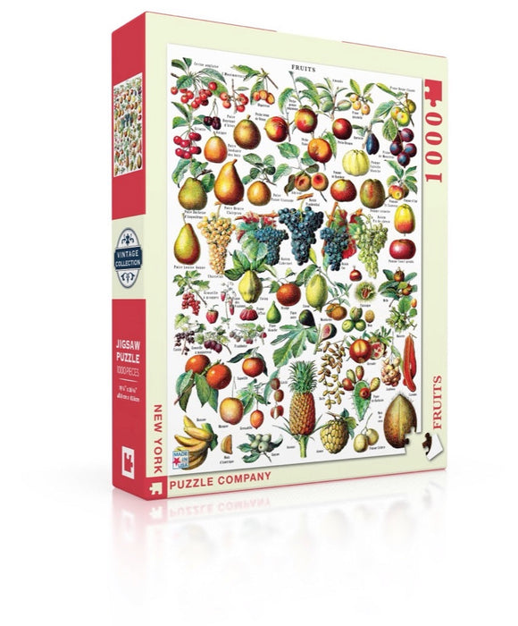 New York Puzzle Company Fruits, 1000 Piece Jigsaw Puzzle