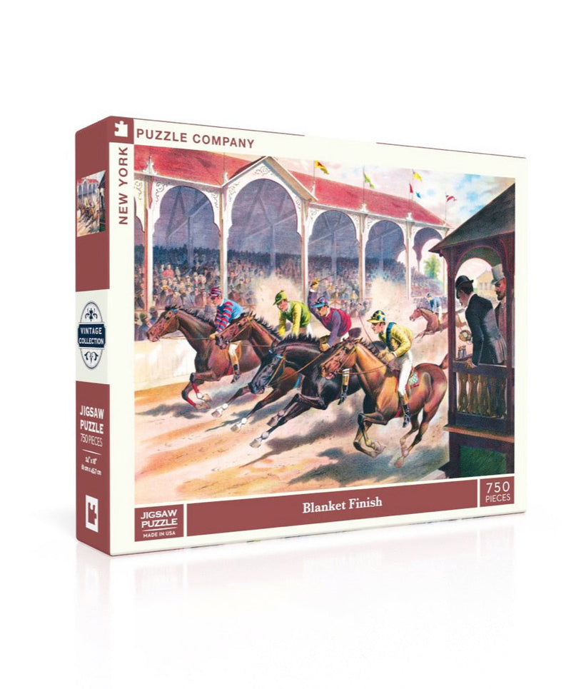 New York Puzzle Company Blanket Finish, 750 Piece Jigsaw Puzzle