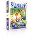 New York Puzzle Company Iris Gardening, 500 Piece Jigsaw Puzzle