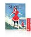 New York Puzzle Company Surfer Girl Mini, 100 Piece Jigsaw Puzzle