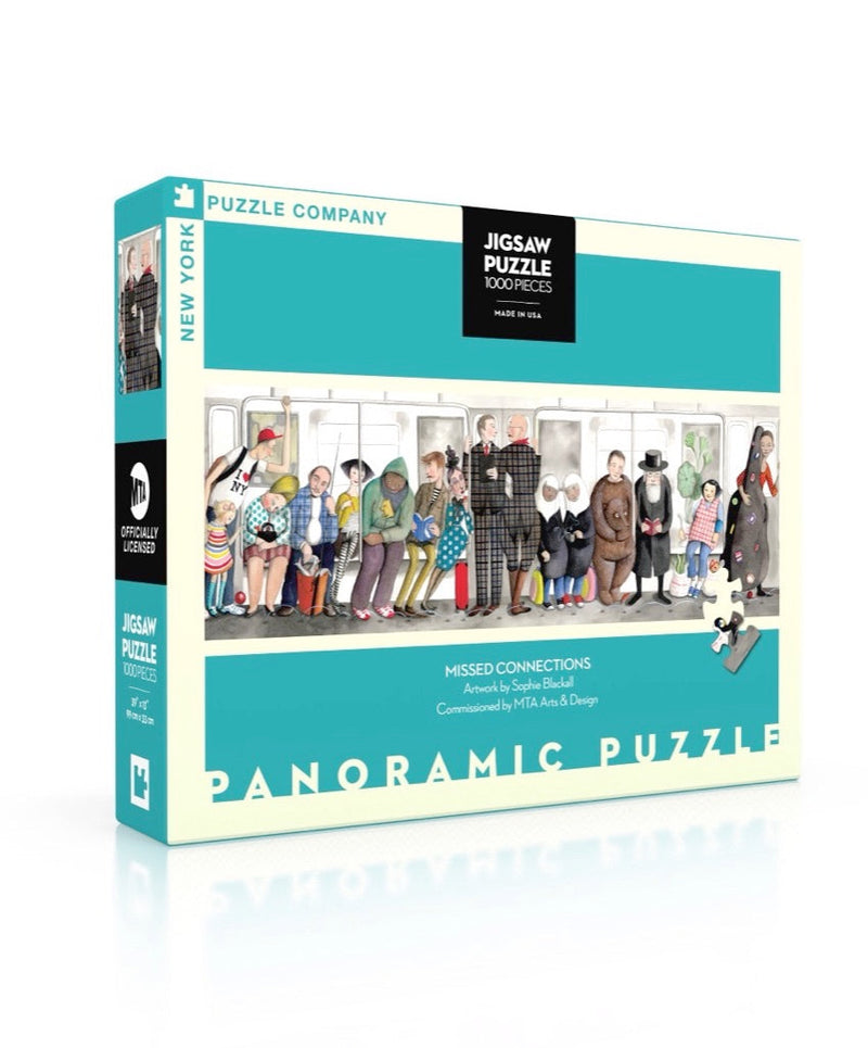 New York Puzzle Company Missed Connections, 1000 Piece Jigsaw Puzzle