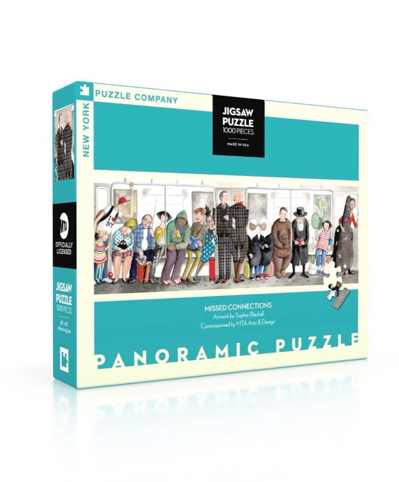 New York Puzzle Company Missed Connections, 1000 Piece Jigsaw Puzzle