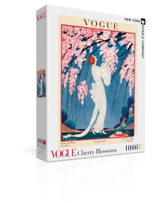 New York Puzzle Company Cherry Blossoms, 1000 Piece Jigsaw Puzzle