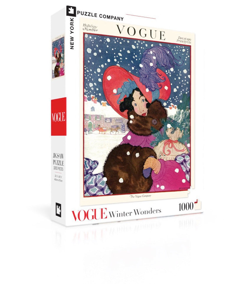 New York Puzzle Company Winter Wonders, 1000 Piece Jigsaw Puzzle