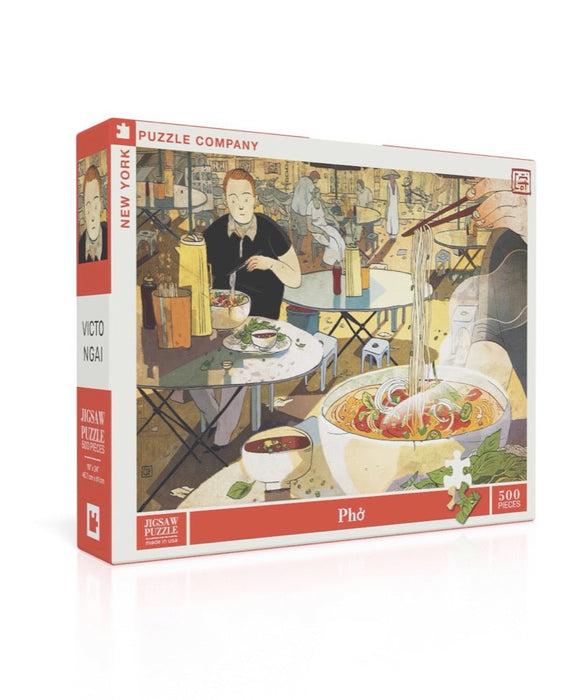 New York Puzzle Company PHO, 500 Piece Jigsaw Puzzle