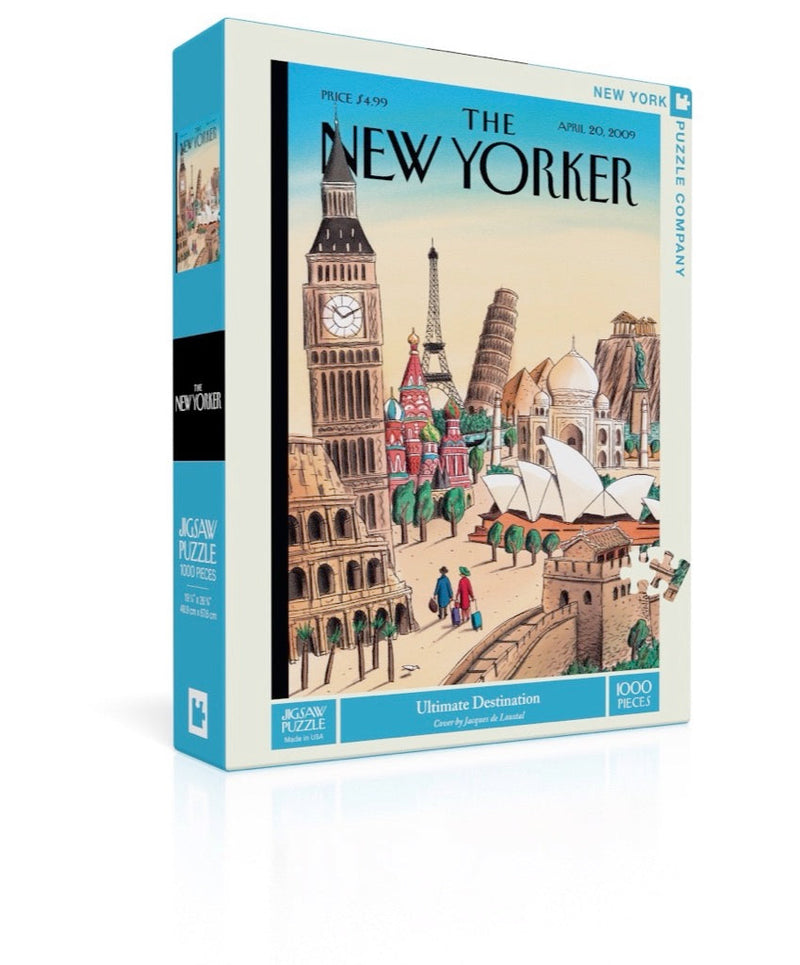 New York Puzzle Company Ultimate Destination, 1000 Piece Jigsaw Puzzle