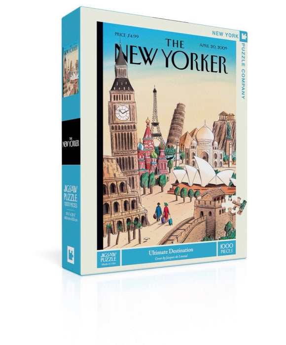 New York Puzzle Company Ultimate Destination, 1000 Piece Jigsaw Puzzle