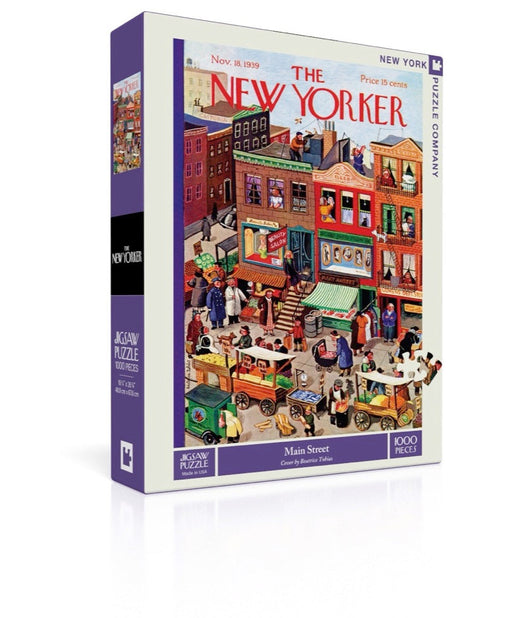 New York Puzzle Company Main Street, 1000 Piece Jigsaw Puzzle