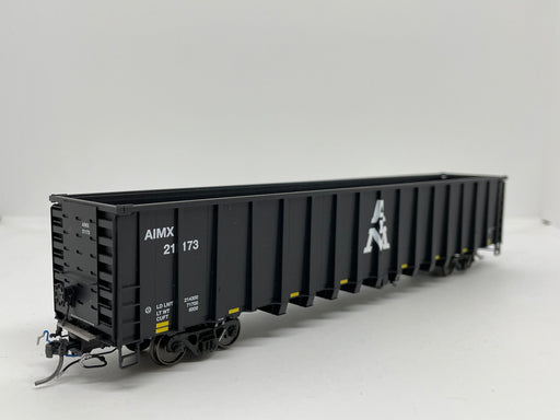 OVRTRAINS 60052 HO Scale NSC 6000 Scrap Gondola AIMX (Black) 21125