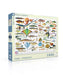 New York Puzzle Company Fish ~ Poissons, 1000 Piece Jigsaw Puzzle