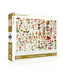 New York Puzzle Company Mushrooms ~ Champignons, 1000 Piece Jigsaw Puzzle