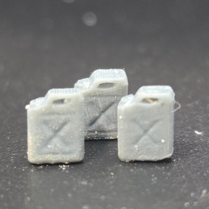 3G Resin Prints B-00038 HO Scale Plastic Fuel Jugs (Unpainted Resin Pack of 12)