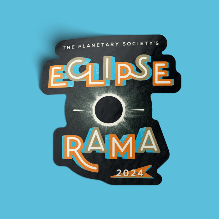 Chop Shop Studio Eclipse-O-Rama 2024 Sticker for Planetary Society