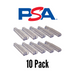 Stand Up Displays Basic Stands - PSA - Clear - 10 Pack