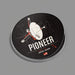 Chop Shop Studio Pioneer Sticker from the Historic Robotic Spacecraft Series