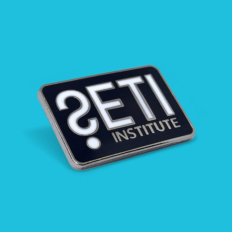 Chop Shop Studio SETI Brand Enameled Pin