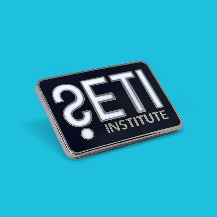 Chop Shop Studio SETI Brand Enameled Pin