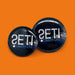 Chop Shop Studio SETI Institute Brand ID Button