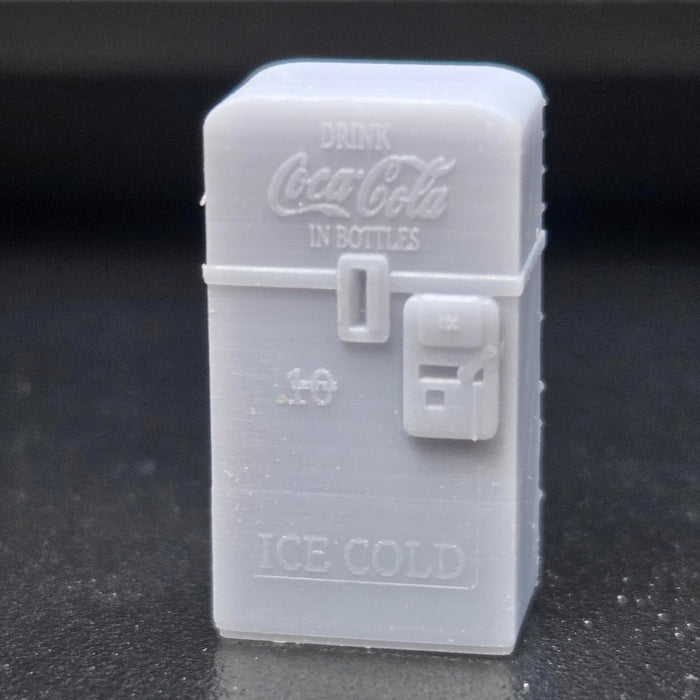 3G Resin Prints B-00003 HO Scale Soda Machines (Unpainted Resin Pack of 4)