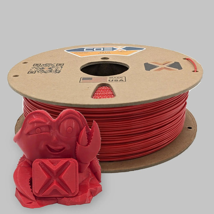 COEX 3D Salsa Red PETG 3D Filament