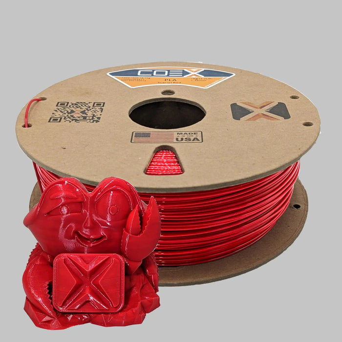 COEX 3D Scarlet Red PLA 3D Filament