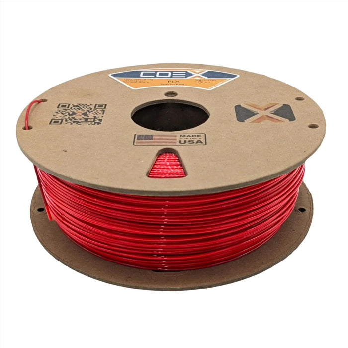 COEX 3D Scarlet Red PLA 3D Filament