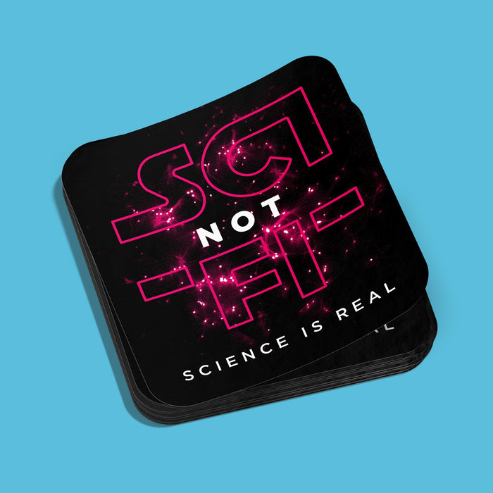 Chop Shop Studio Sci Not Fi Sticker