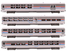 Kato 106-8004 N Scale Phase III Amtrak Viewliner II 4 Car Set
