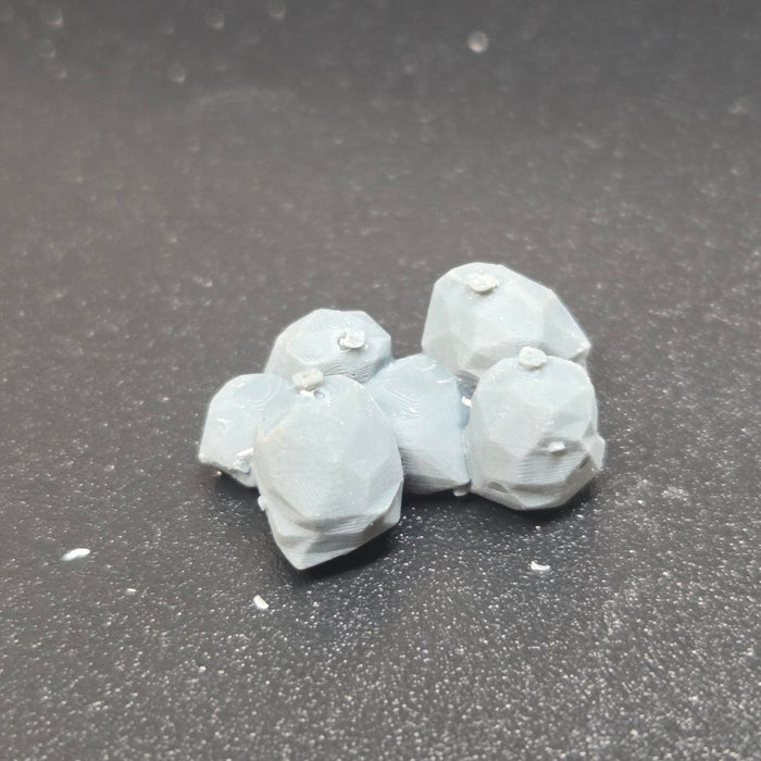 3G Resin Prints B-00029 HO Scale Filled Trash Bags (Unpainted Resin Pack of 2)