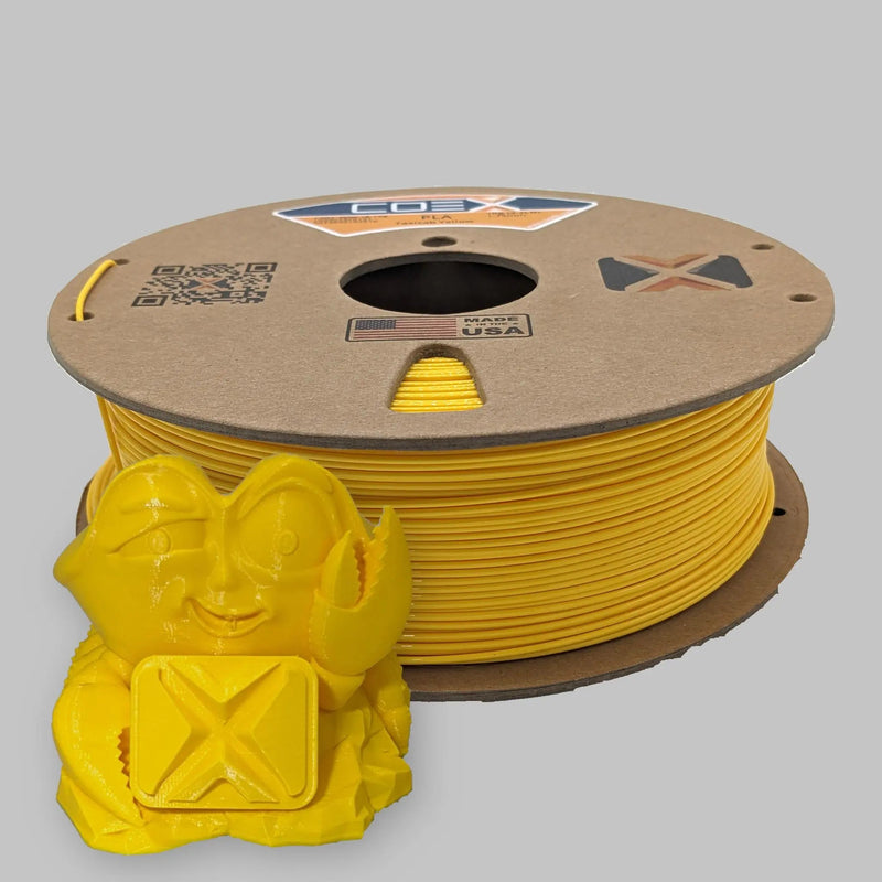 COEX 3D Taxicab Yellow PLA 3D Filament