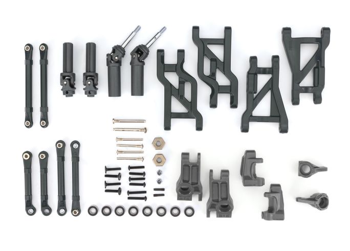 Traxxas 9182 Gray Extreme Heavy Duty Upgrade Kit for Drag Slash or Bandit