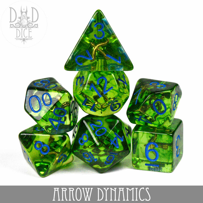 DND DICE Arrow Dynamics Dice Set
