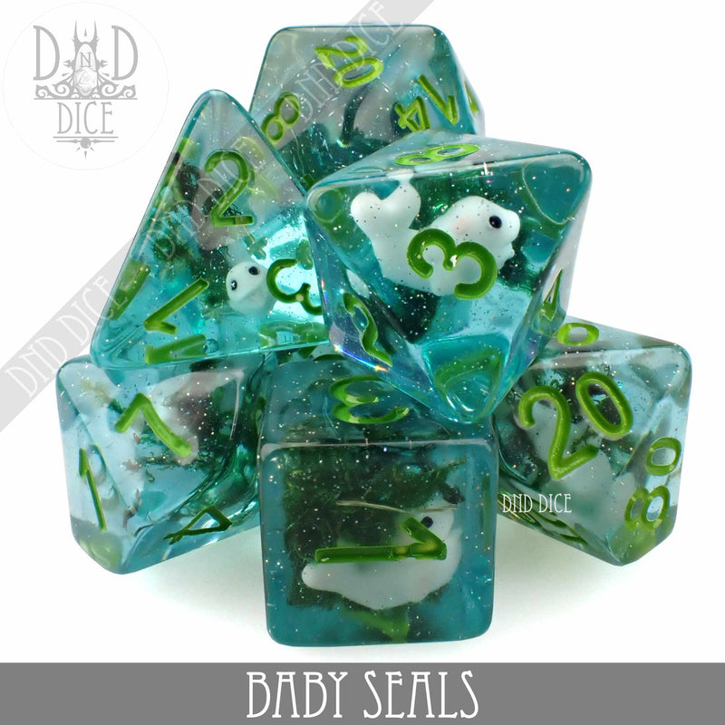 DND DICE Baby Seals Dice Set
