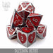 DND DICE Bleeding Heart Metal Dice Set