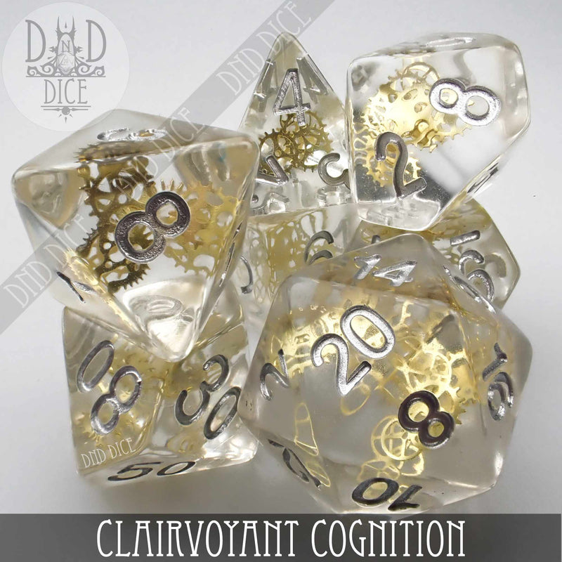 DND DICE Clairvoyant Cognition Dice Set