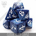 DND DICE Classic Cobalt Dice Set