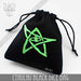 DND DICE Call of Cthulhu BLACK Dice Bag