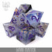 DND DICE Dark Matter Handmade Dice Set