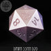DND DICE 55mm D20 - Dawn
