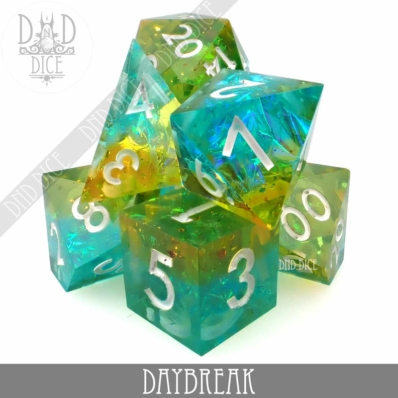 DND DICE Daybreak Handmade Dice Set