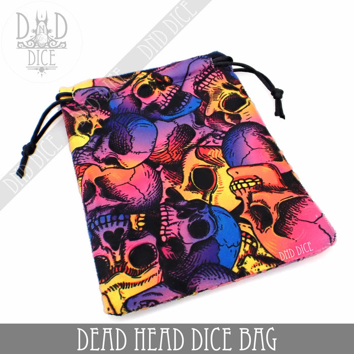 DND DICE Dead Head Dice Bag