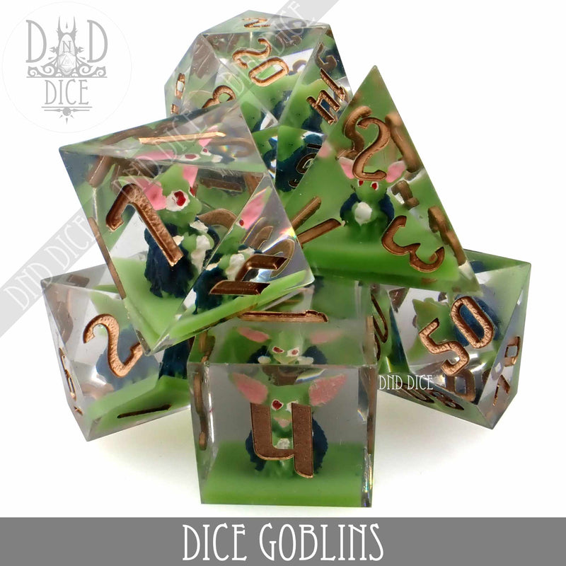 DND DICE Dice Goblins Handmade Dice Set