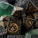 DND DICE Dragon Nephrite (Bottle Green) Dice Set