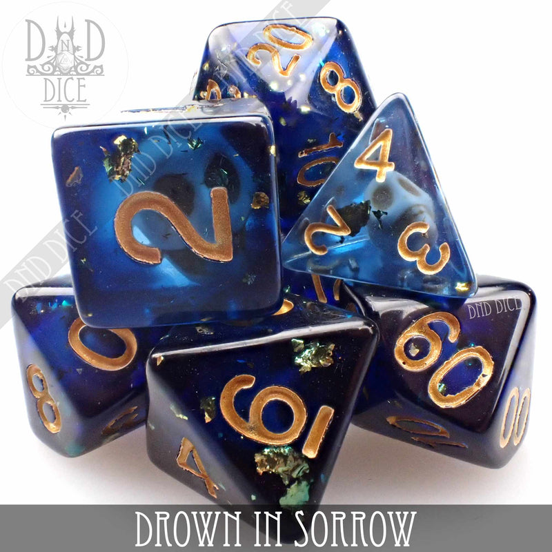 DND DICE Drown in Sorrow Dice Set