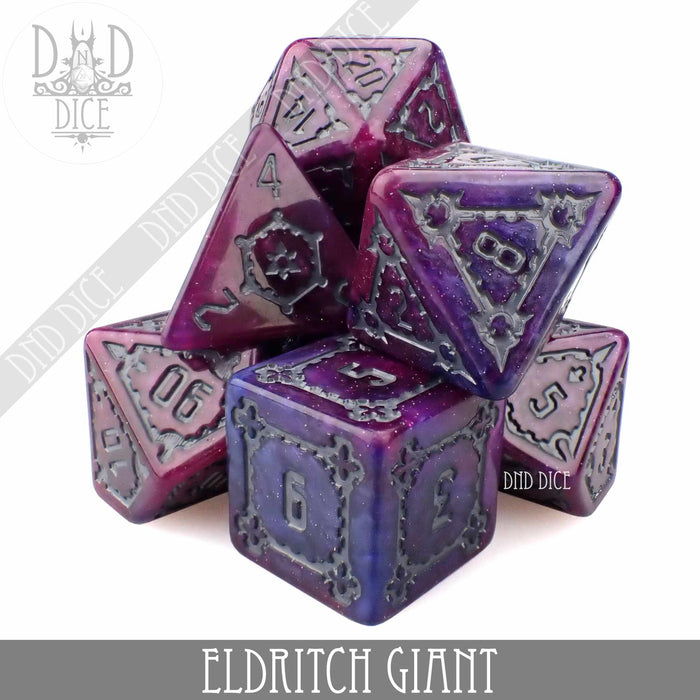 DND DICE Eldritch Giant Dice Set (Oversize)
