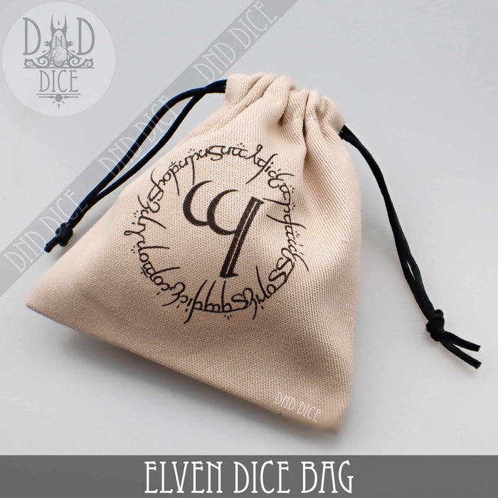 DND DICE Elven Dice Bag